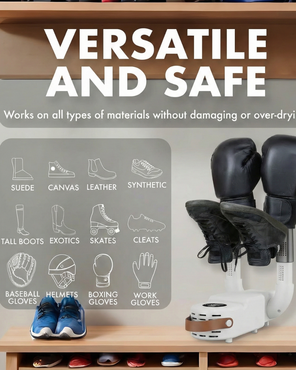 Deodorizing  Shoe Dryer