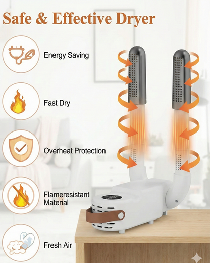 Deodorizing  Shoe Dryer